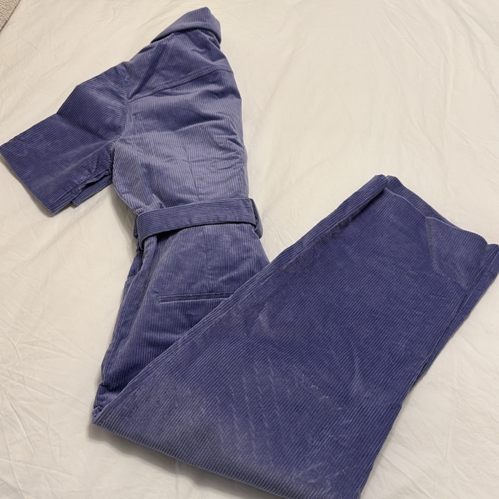 Stylish Blue Jumpsuit - Picture 8 of 8